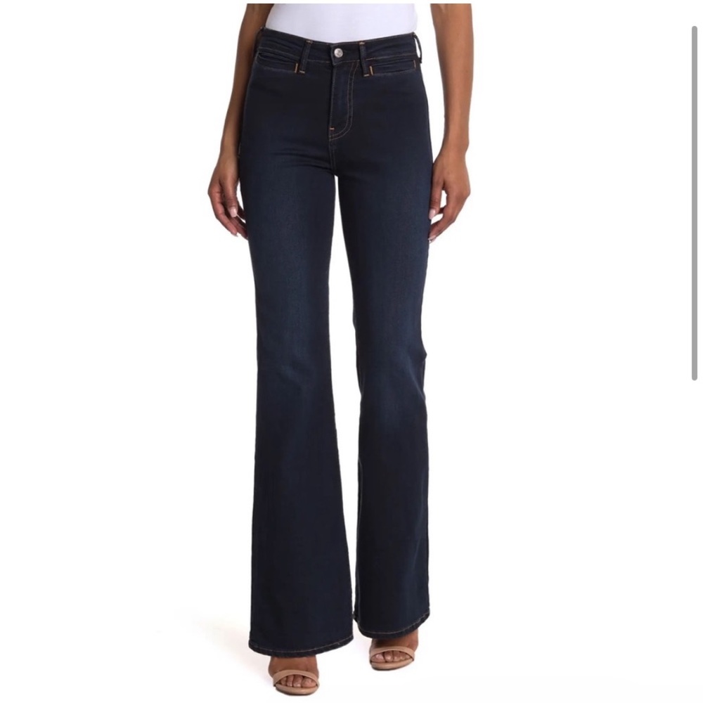 ๐ True Religion High Ruse Trouser Flare - Picture 2 of 7